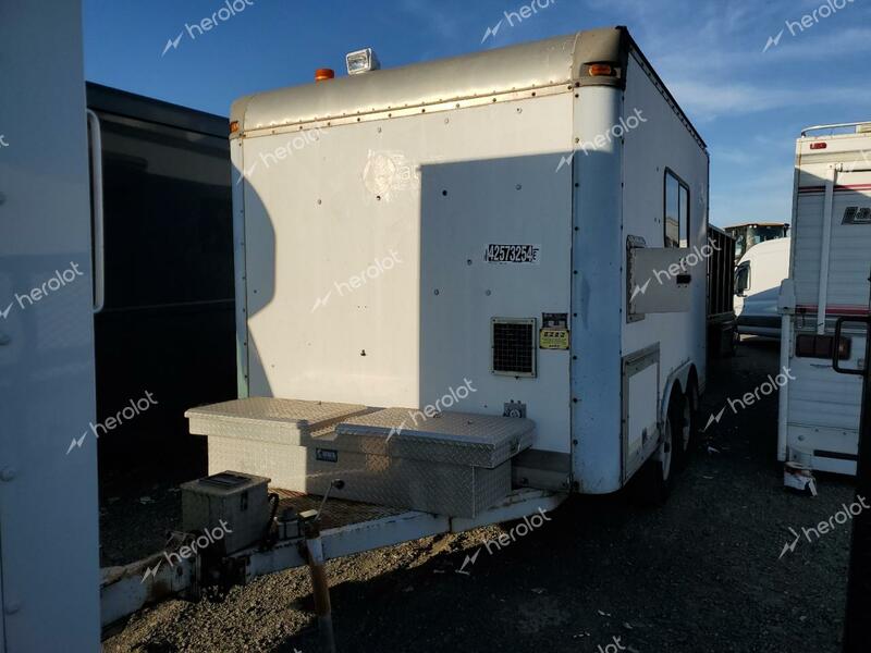 TRAL TRAILER 1997 white   1B9BV192XV1438036 photo #3