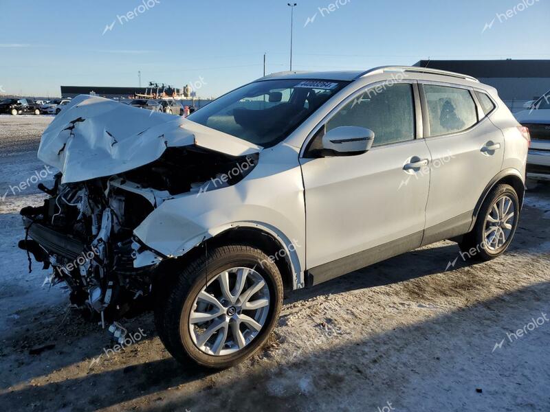 NISSAN QASHQAI SV 2023 white  gas JN1BJ1BW9PW100461 photo #1