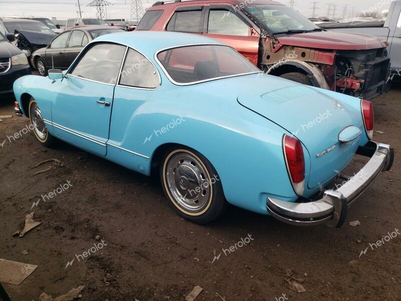 VOLKSWAGEN KARMANGHIA 1974 blue   1442666095 photo #3