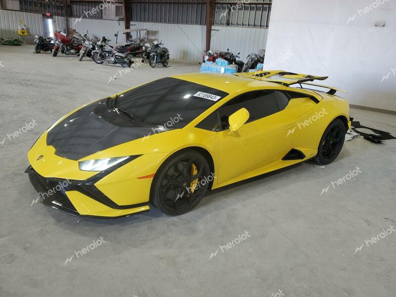 LAMBORGHINI HURACAN TE 2023 yellow  gas ZHWUB6ZF9PLA23463 photo #1