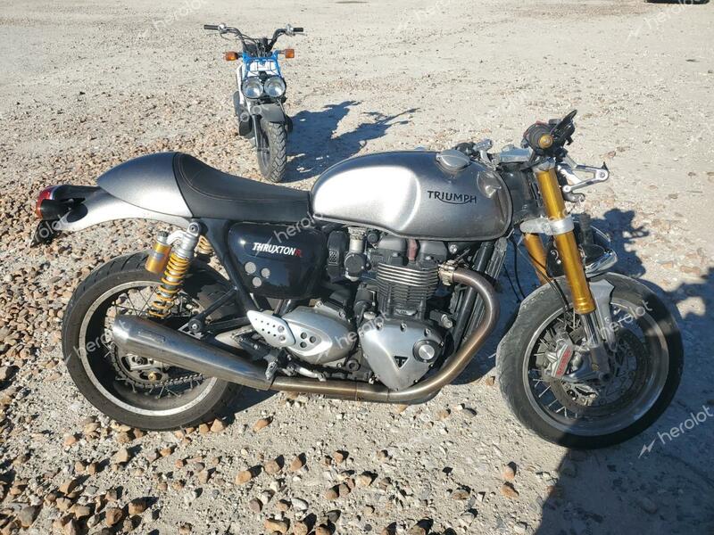 TRIUMPH MOTORCYCLE THRUXTON 1 2016 gray  gas SMTD21HF6GT765847 photo #1