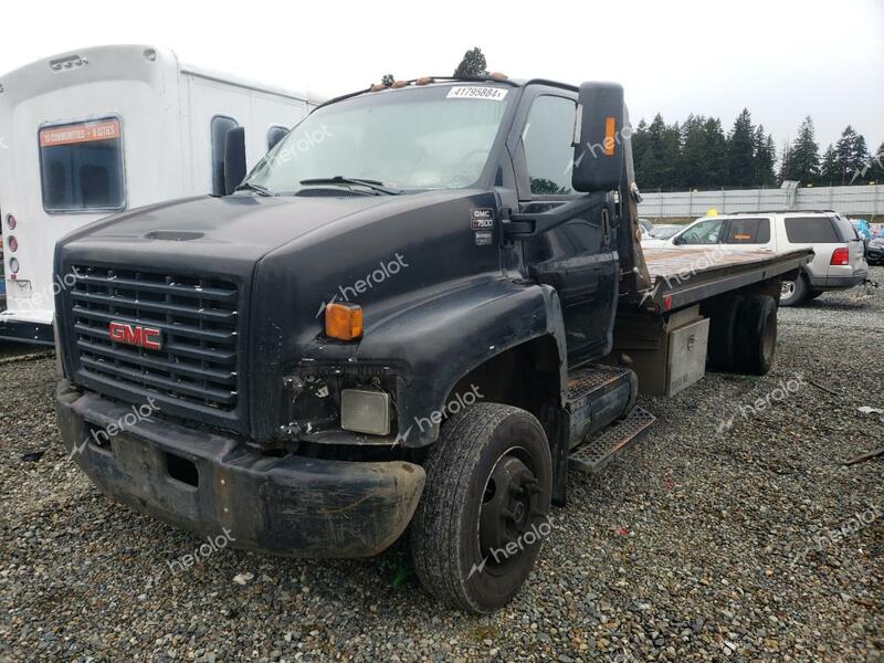 GMC C6500 C6C0 2005 black chassis diesel 1GDJ6C1305F522236 photo #1