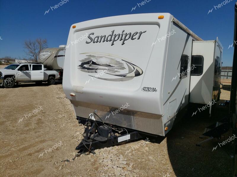 SAND TRAILER 2008 white   4X4TSAF238J022371 photo #3