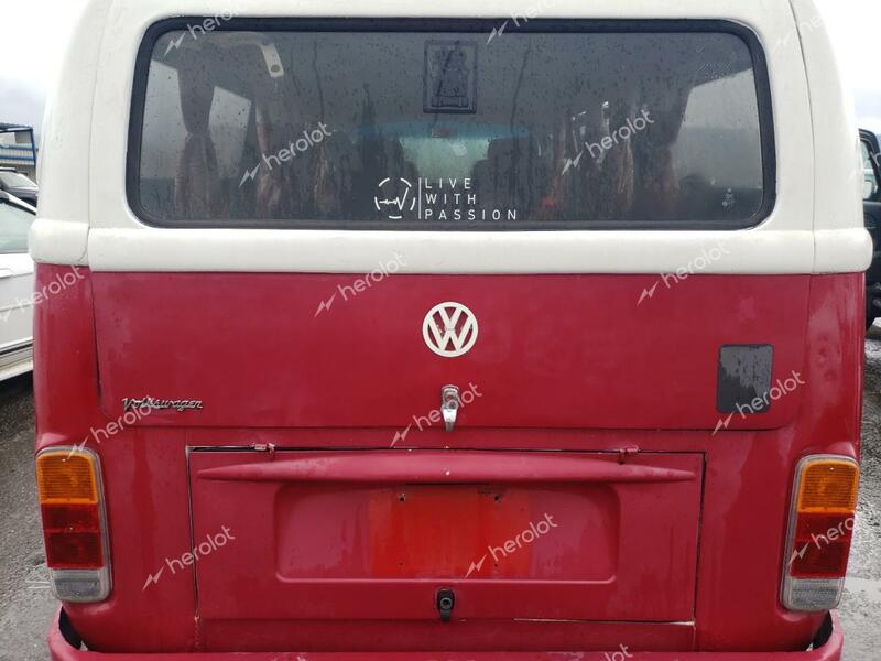 VOLKSWAGEN VANAGON 1973 red   2232055633 photo #4