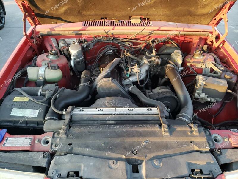 VOLVO 740 1990 red  gas YV1FA874XL1471743 photo #4