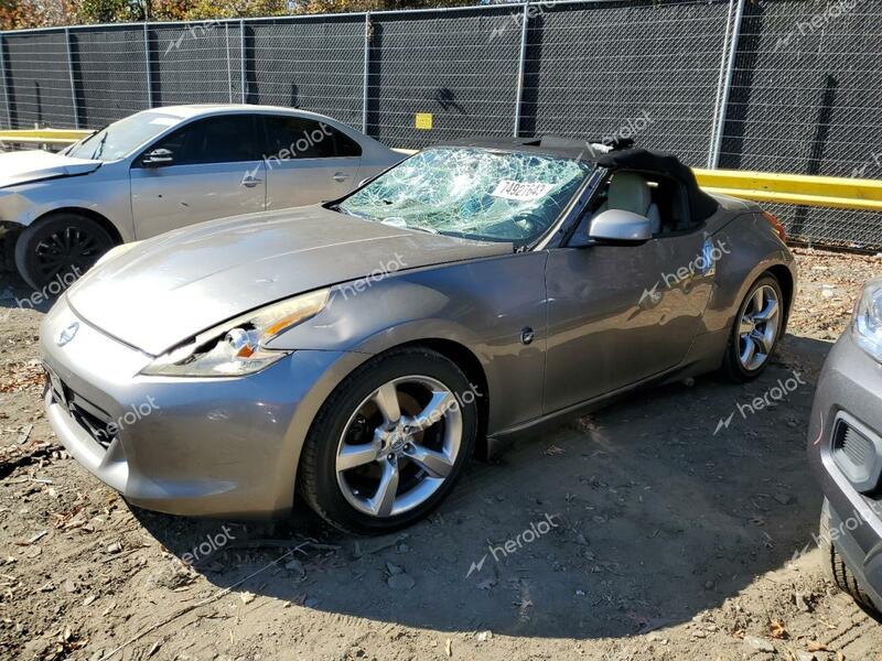 NISSAN 370Z 2010 silver converti gas JN1AZ4FH1AM300240 photo #1