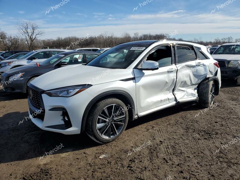 INFINITI QX50 SPORT 2023 white  gas 3PCAJ5FB8PF121801 photo #1