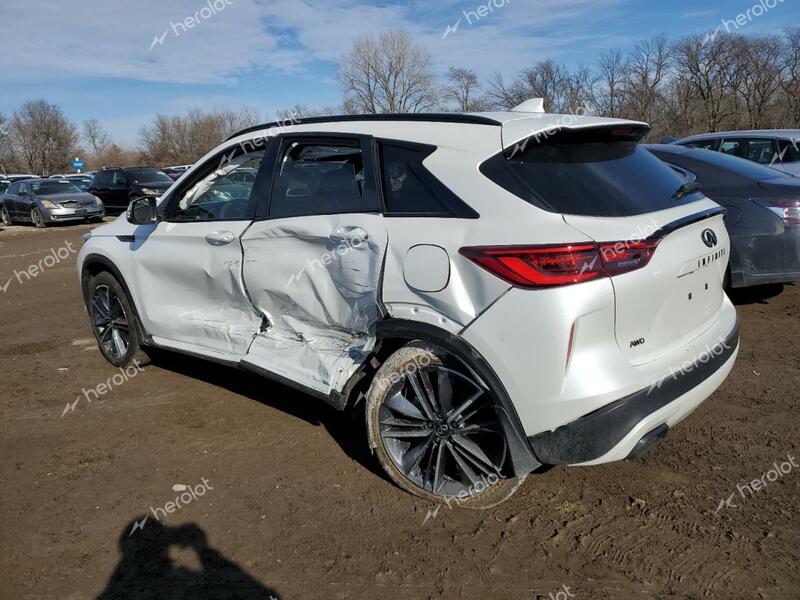 INFINITI QX50 SPORT 2023 white  gas 3PCAJ5FB8PF121801 photo #3