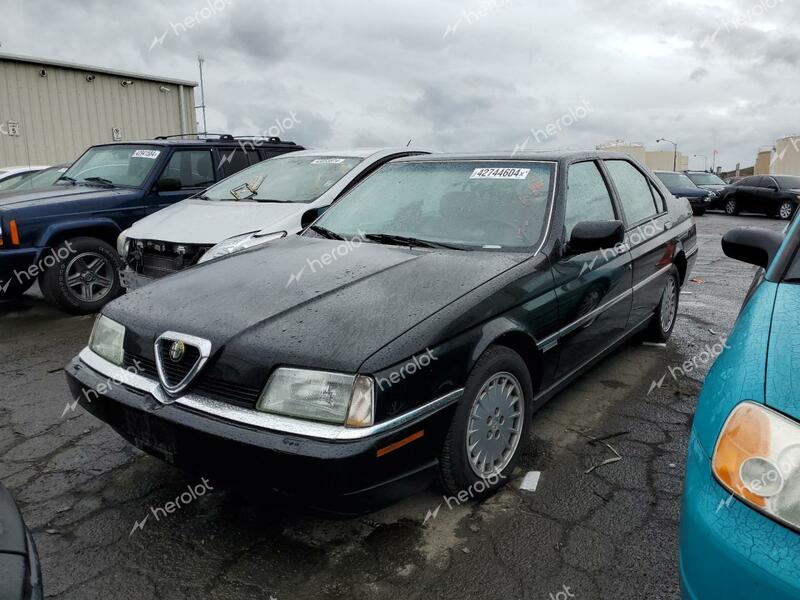 ALFA ROMEO 164 LS 1994 black  gas ZARED33E6R6289436 photo #1