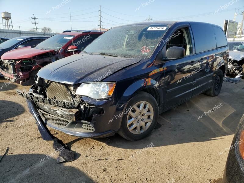 DODGE TRADESMAN 2014 blue  flexible fuel 2C4JRGAG1ER476592 photo #1