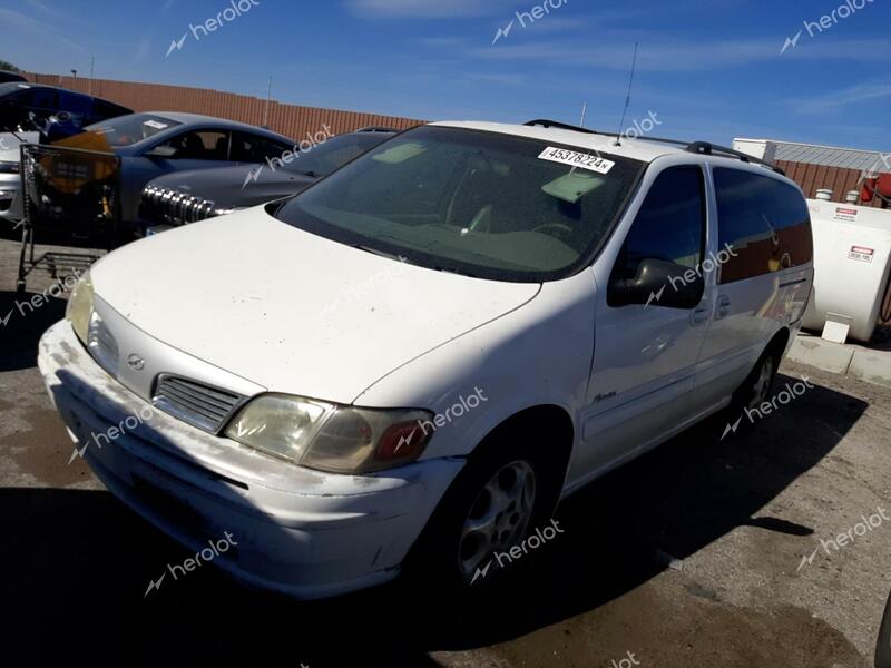 OLDSMOBILE SILHOUETTE 2001 white  gas 1GHDX13E61D238546 photo #1