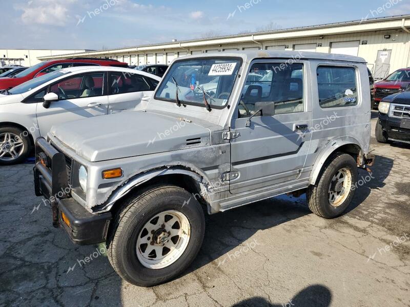 SUZUKI SAMURAI 1986 silver  gas JS4JC51V5G4103952 photo #1