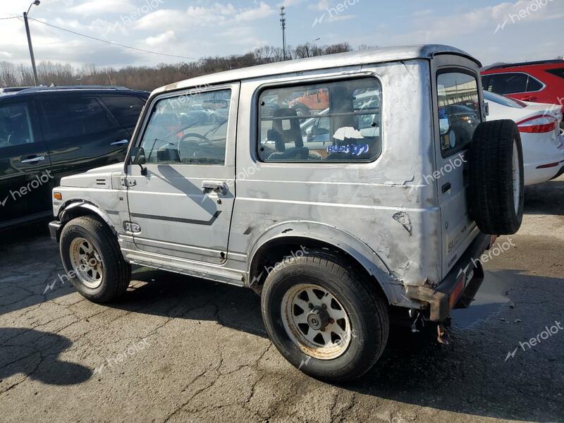 SUZUKI SAMURAI 1986 silver  gas JS4JC51V5G4103952 photo #3