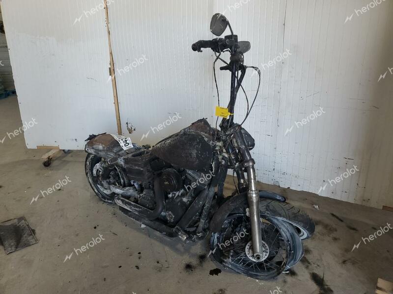 HARLEY-DAVIDSON FXDB DYNA 2012 burn   1A045753 photo #1