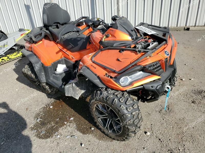 ATV CFMOTO 2022 orange   LCELVYZ89N6002064 photo #1