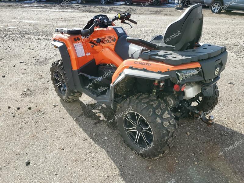 ATV CFMOTO 2022 orange   LCELVYZ89N6002064 photo #4