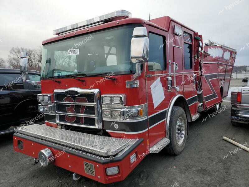 PIERCE MFG. INC. FIRETRUCK 2022 red  unknown 4P1BAAFF8NA024370 photo #3