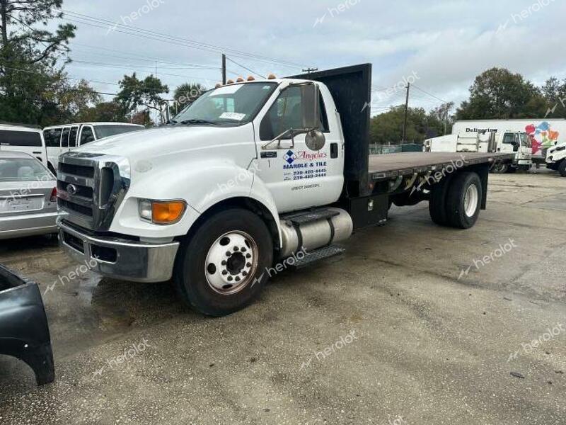 FORD F650 SUPER 2013 white conventi diesel 3FRNF6FB5DV016727 photo #3