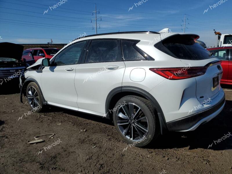 INFINITI QX50 SPORT 2023 white  gas 3PCAJ5FB1PF123051 photo #3