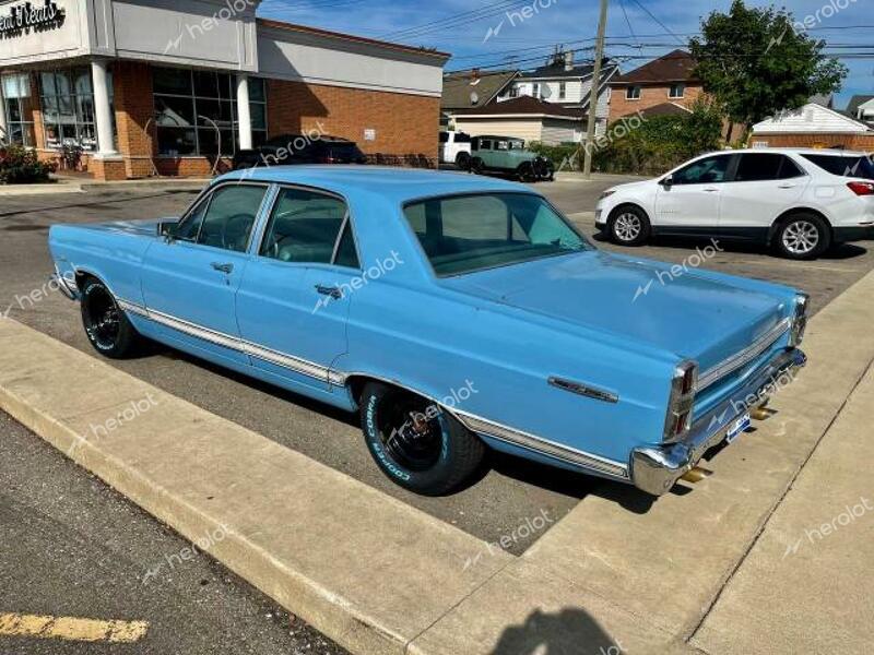 FORD FAIRLANE 1967 blue   7A34C156747 photo #4