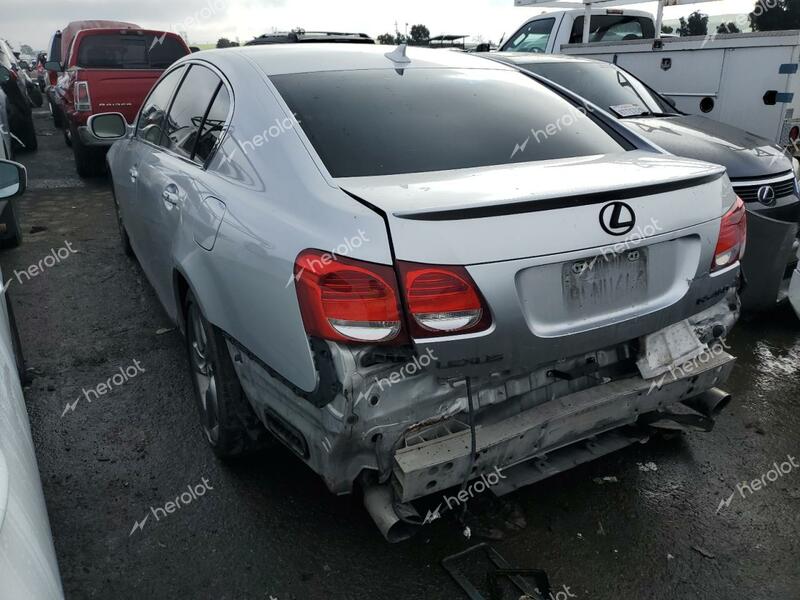 LEXUS GS 460 2008 silver  gas JTHBL96S685001048 photo #3