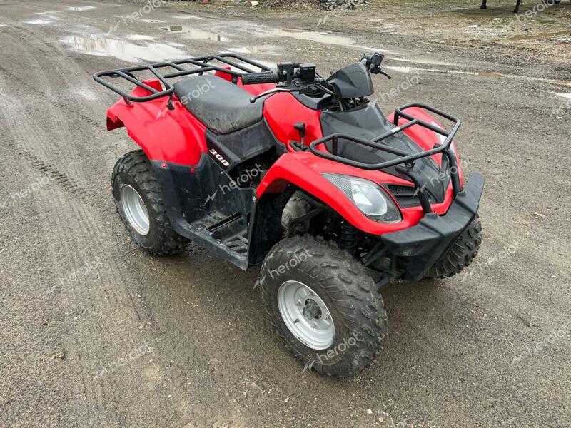 KYMCO USA INC MXU300 2012 red all terr gas RFBLM20U8CB590394 photo #1