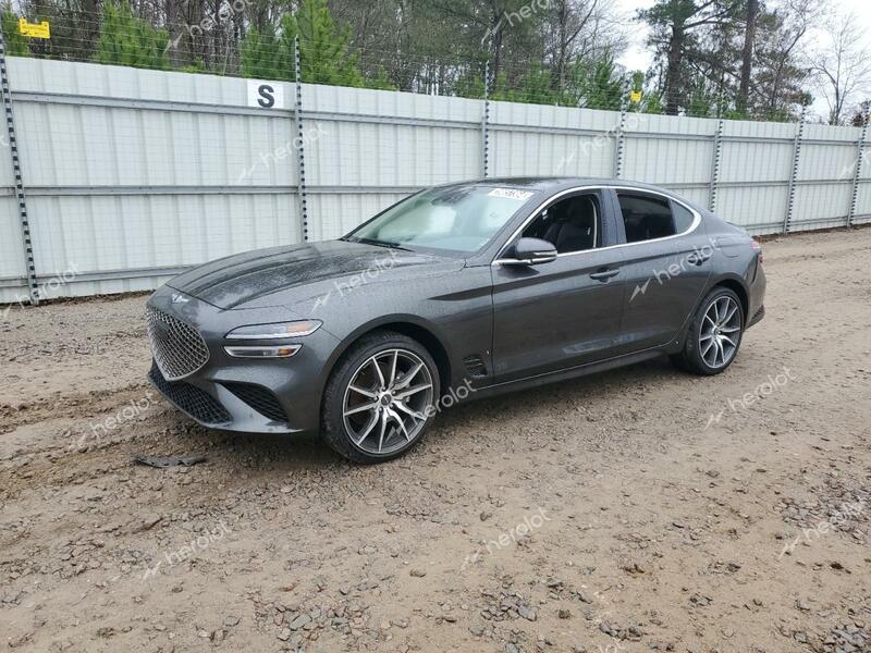 GENESIS G70 BASE 2023 charcoal  gas KMTG34TA6PU128183 photo #1