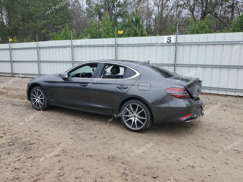 GENESIS G70 BASE 2023 charcoal  gas KMTG34TA6PU128183 photo #3