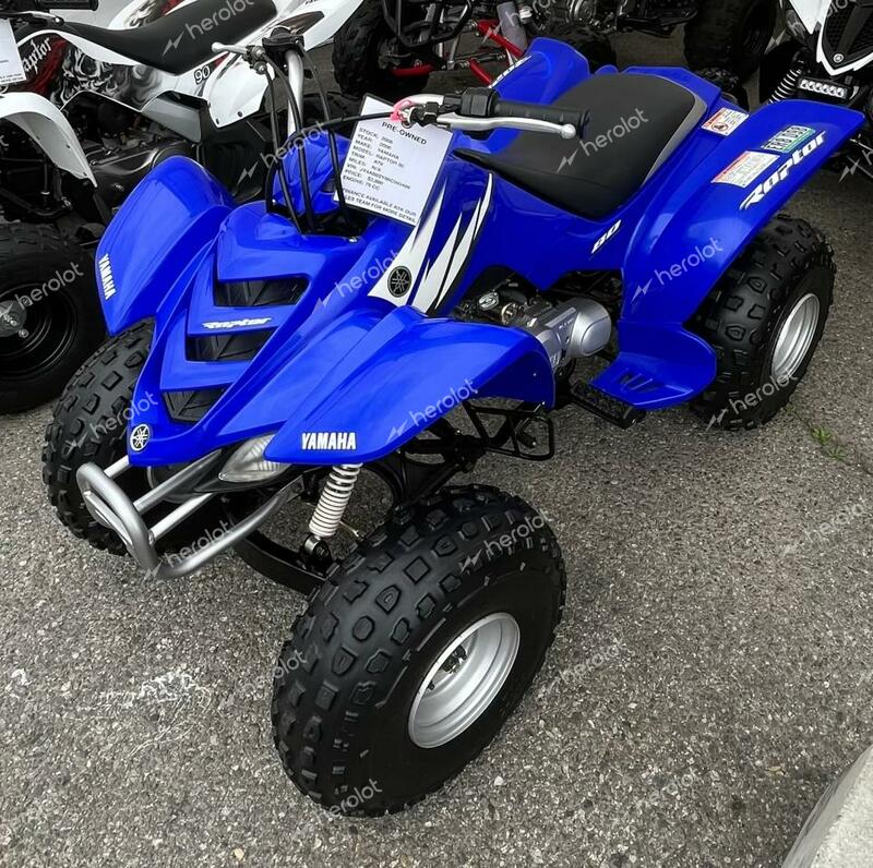 YAMAHA YFM80 R 2006 blue all terr gas JY4AB02Y86C043489 photo #3