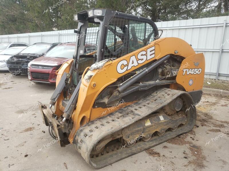 CASE SKIDLOADER 2019 yellow   JAFTV450CKM474610 photo #3