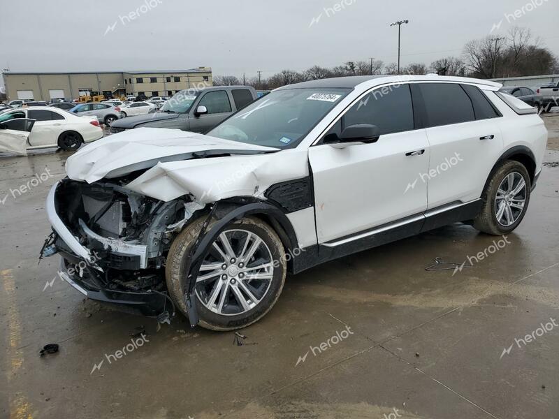 CADILLAC LYRIQ TECH 2024 white  electric 1GYKPMRL6RZ102012 photo #1