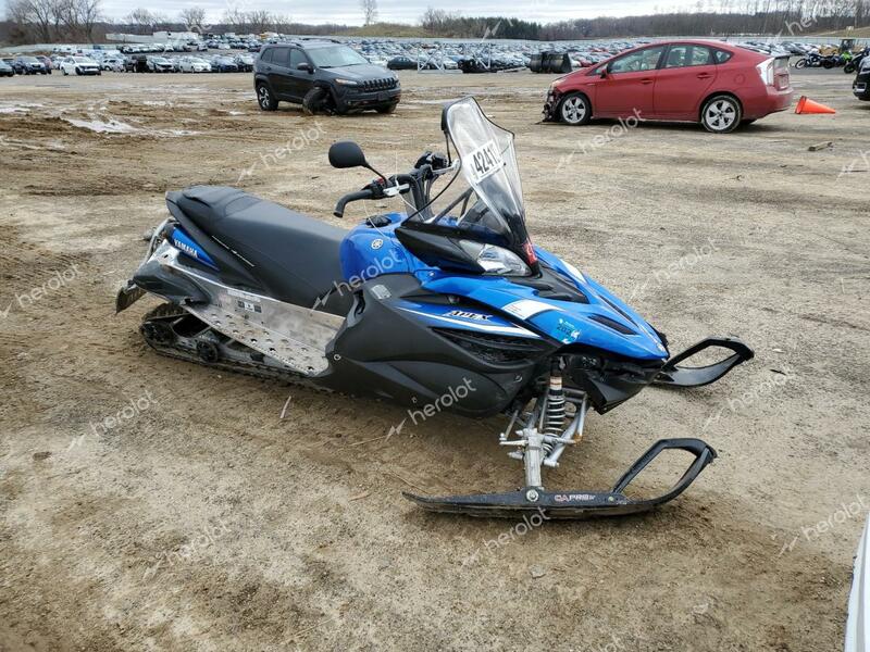 YAMAHA SNOWMOBILE 2012 blue   JYE8HN004CA004506 photo #1