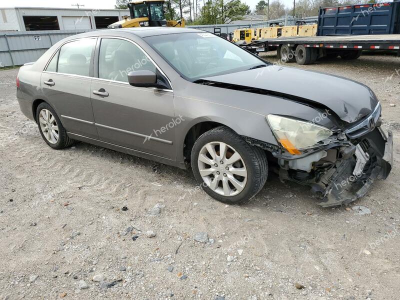 HONDA ACCORD EX 2006 gray  gas 1HGCM66586A074651 photo #1