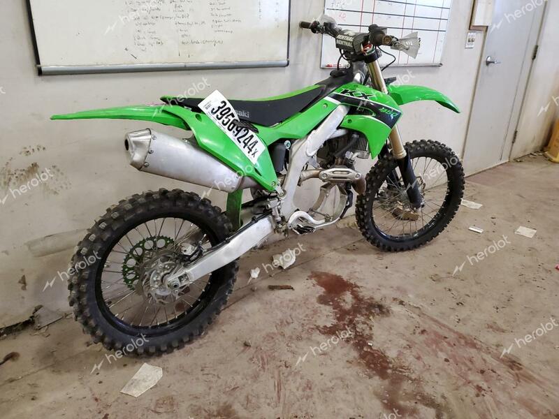 KAWASAKI KX450 F 2023 green  gas JKAKXGJC0PA037778 photo #4