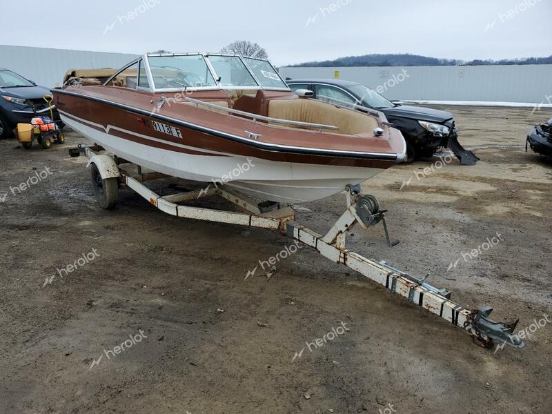 LARS BOAT W/TRL 1976 brown   LARC00020976 photo #1