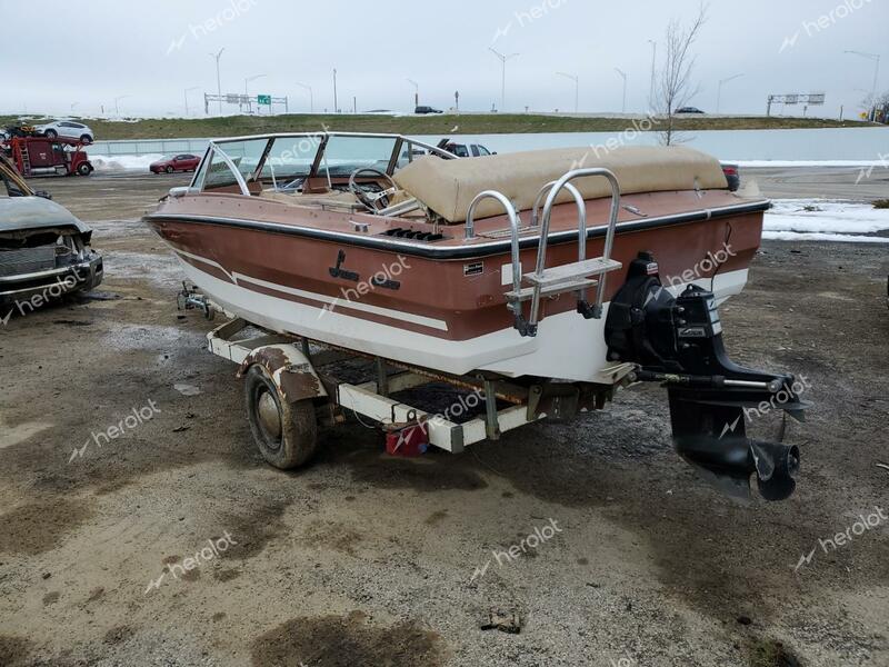 LARS BOAT W/TRL 1976 brown   LARC00020976 photo #4