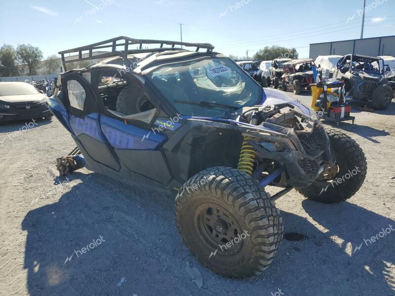 CAN-AM MAVERICK X 2020 blue  gas 3JBVNAV45LK002643 photo #1