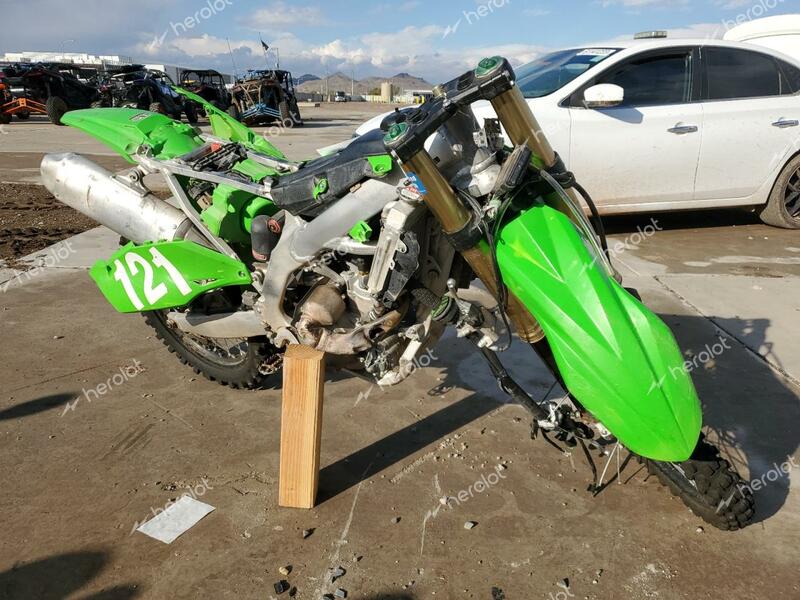 KAWASAKI KX450 F 2021 green  gas JKAKXGJC4MA020249 photo #1