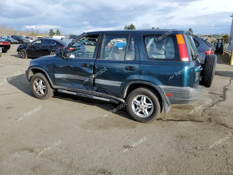 HONDA CR-V LX 1998 turquoise  gas JHLRD184XWC105339 photo #3