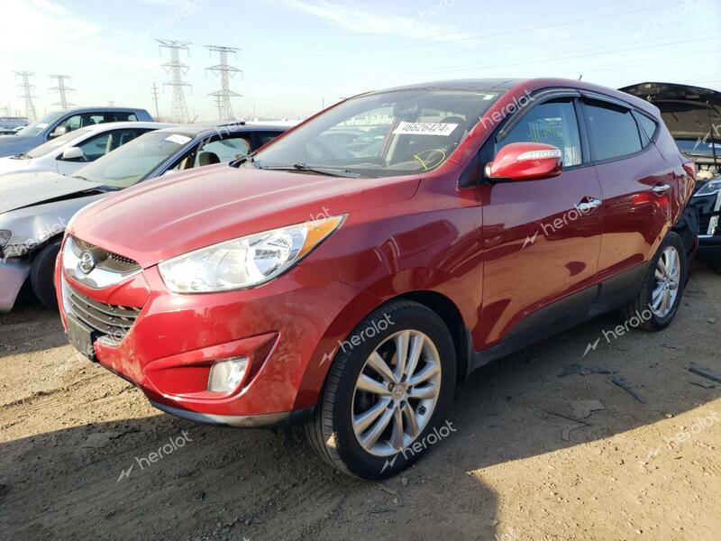 HYUNDAI TUCSON 2011 red  gas KM8JUCAC8BU140677 photo #1