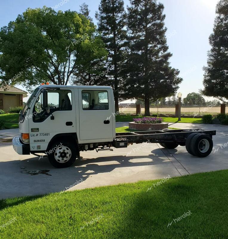 GMC W4500 W450 2005 white tilt cab diesel J8DC4J16257012075 photo #4