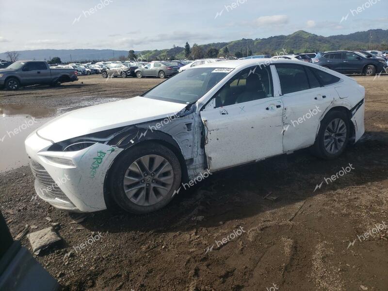 TOYOTA MIRAI LE 2022 white  hydrogen fuel cell JTDAAAAA4NA006951 photo #1