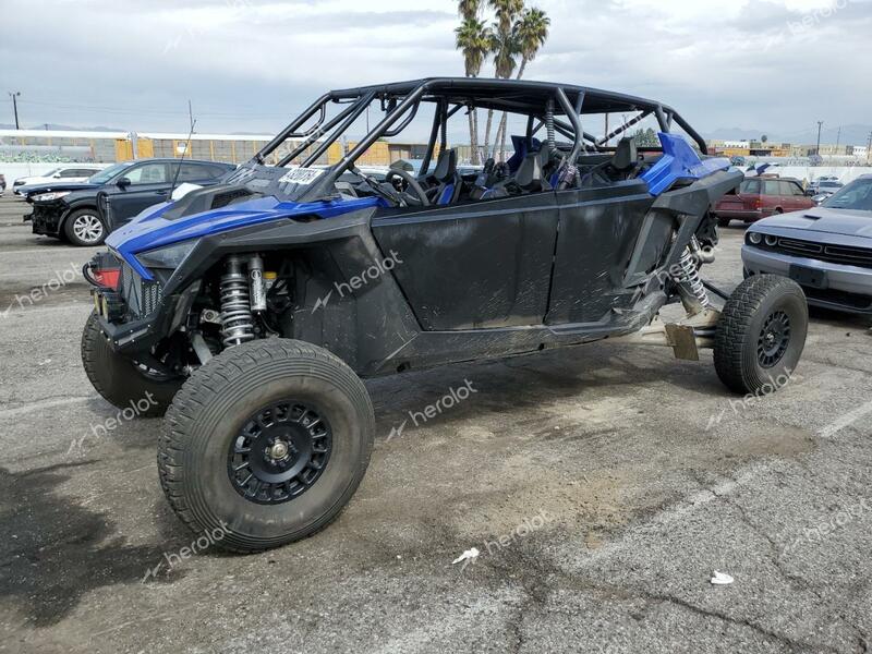 POLA RZR 2022 blue  gas 3NSRMK2K2NG382054 photo #1