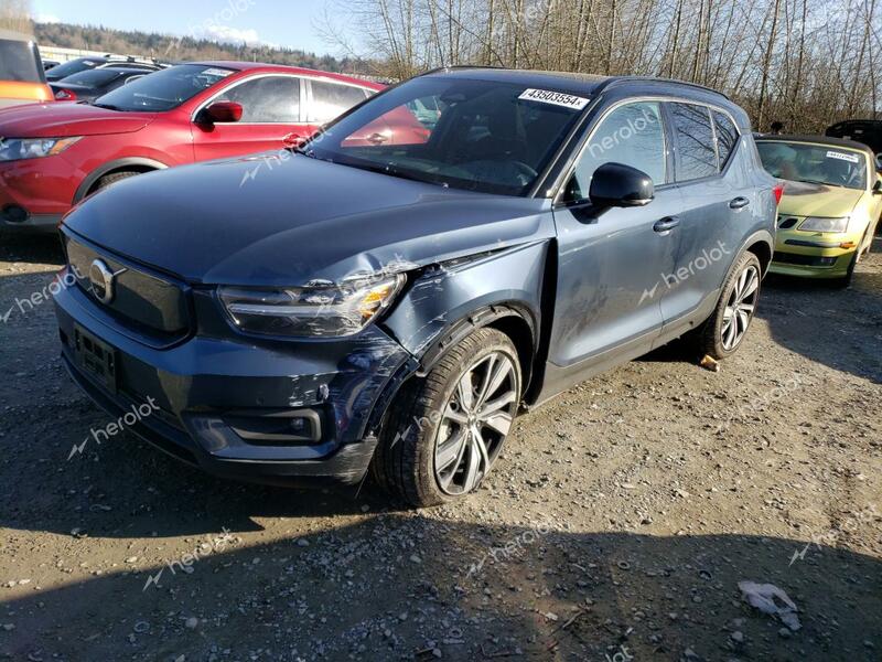 VOLVO XC40 P8 RE 2022 gray  electric YV4ED3UB1N2775746 photo #1