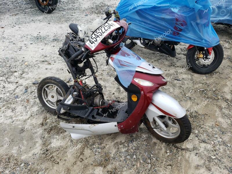 YIBEN SCOOTER 2016 red  gas LYDY3TBB8G1500103 photo #1