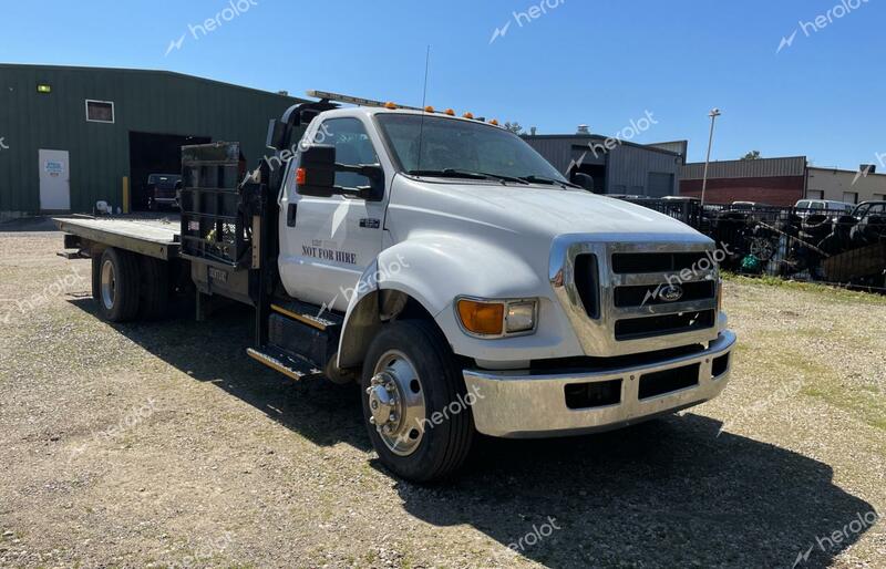 FORD F650 SUPER 2015 white conventi diesel 3FRWF6FCXFV744799 photo #1