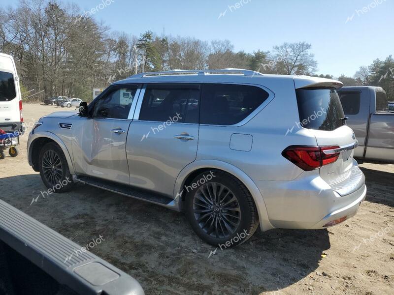 INFINITI QX80 SENSO 2022 silver  gas JN8AZ2BE7N9290887 photo #3