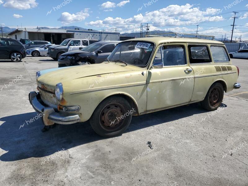 VOLKSWAGEN TYPE 3 1972 yellow   3622017844 photo #1