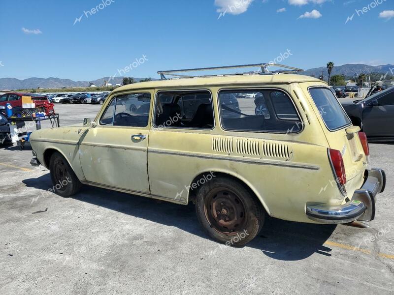 VOLKSWAGEN TYPE 3 1972 yellow   3622017844 photo #3