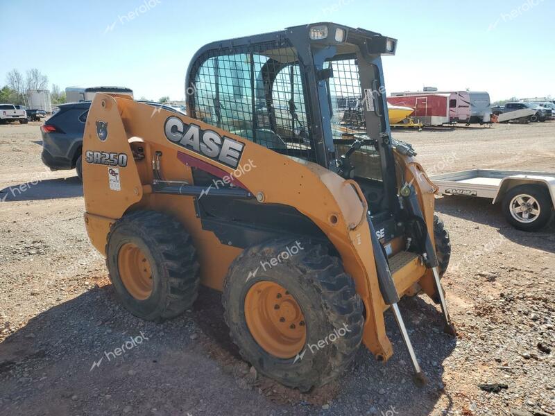 CASE SR250 2014 yellow   JAFSR250CEM477623 photo #1